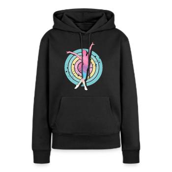 Gymnastics | Gymnastics Gymnastics Girls Women - Women’s Premium Organic Hoodie - black - Front - Julia (174cm)