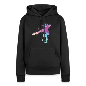 Gymnastics | Gymnastics Gymnastics Girls Women - Women’s Premium Organic Hoodie - black - Front - Julia (174cm)