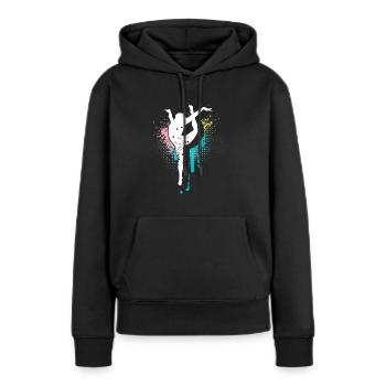 Gymnastics | Gymnastics Gymnastics Girls Women - Women’s Premium Organic Hoodie - black - Front - Julia (174cm)