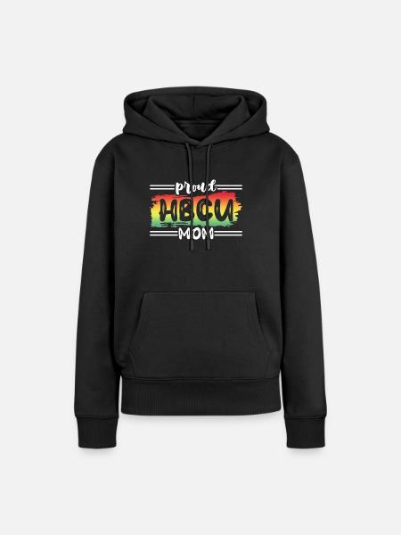 Coyote Jäger - Frauen Premium Bio Hoodie - Schwarz