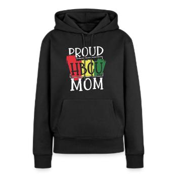 Coyote Jäger - Frauen Premium Bio Hoodie - Schwarz - Vorne - Julia (174cm)
