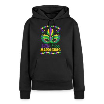 Mardi Gras Gift - Frauen Premium Bio Hoodie - Schwarz - Vorne - Julia (174cm)