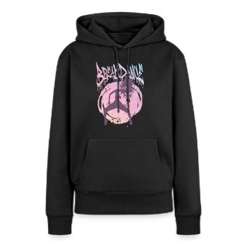 B-Girl Hip-Hop Tänzerin Breakdance - Frauen Premium Bio Hoodie - Schwarz - Vorne - Julia (174cm)