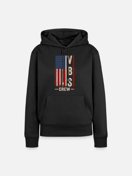 VBS-Besatzung - Frauen Premium Bio Hoodie - Schwarz