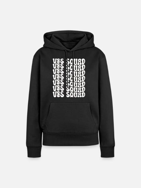 VBS Squad Bibel Shool - Frauen Premium Bio Hoodie - Schwarz