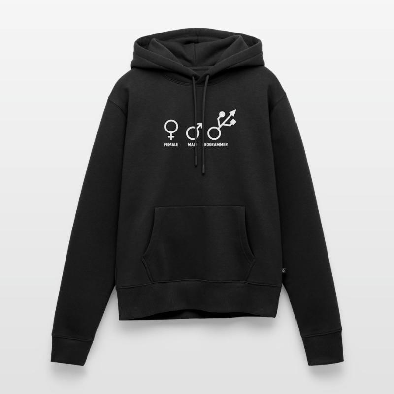 Entwickler Admin Coder Programmierer Informatiker Frauen Premium Bio Hoodie