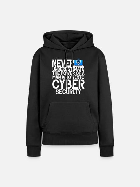 Cyber-sicherheits-hacker-hacking - Frauen Premium Bio Hoodie - Schwarz