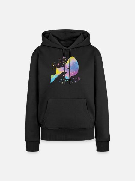 Turmspringen Synchronspringen Kunstspringen - Frauen Premium Bio Hoodie - Schwarz