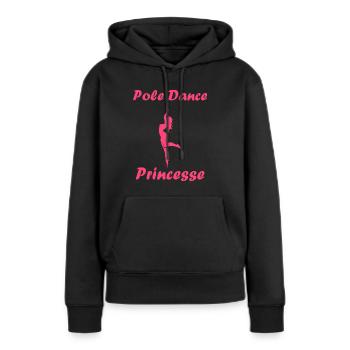Women's pole dancing pole dancing - Women’s Premium Organic Hoodie - black - Front - Julia (174cm)