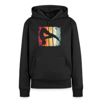 Diving, Artistic Jumping, Synchronized Diving - Women’s Premium Organic Hoodie - black - Front - Julia (174cm)