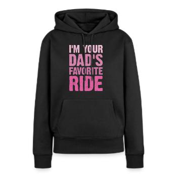 Liebstes Gefährt deines Vater - Frauen Premium Bio Hoodie - Schwarz - Vorne - Julia (174cm)