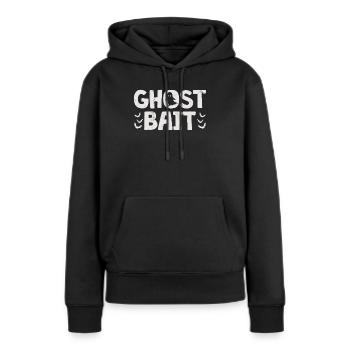 Geisterköder Paranormal Investigator Geisterjagd - Frauen Premium Bio Hoodie - Schwarz - Vorne - Julia (174cm)