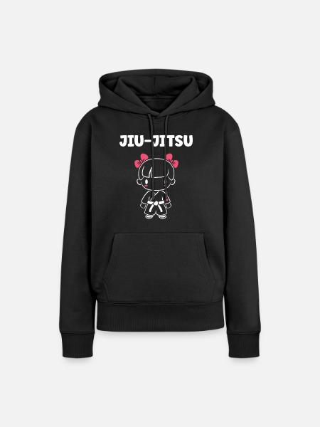 Jiu Jitsu - Frauen Premium Bio Hoodie - Schwarz