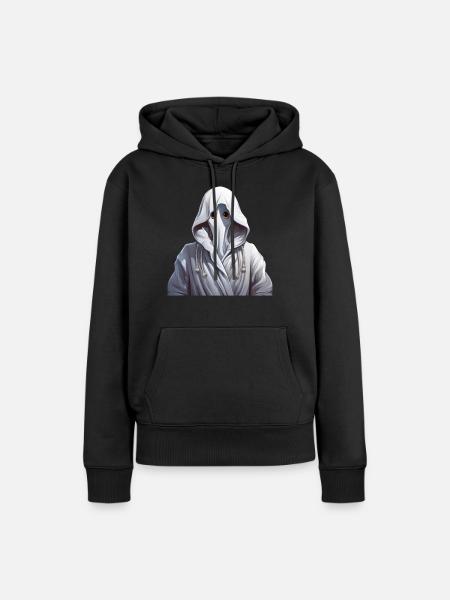 GEIST - Frauen Premium Bio Hoodie - Schwarz