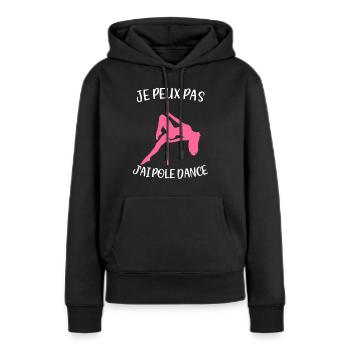 Ich kann nicht, ich Pole-Dance-Tänzer Tänzer Barre-Tänzer - Frauen Premium Bio Hoodie - Schwarz - Vorne - Julia (174cm)