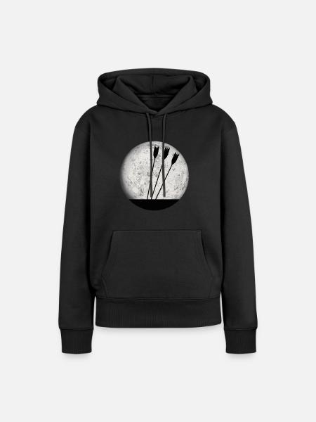 Bogenschießen Bogenschütze Archery Geschenk Pfeile - Frauen Premium Bio Hoodie - Schwarz