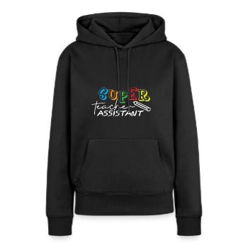 Teacher elementary school teacher school teacher training - Women’s Premium Organic Hoodie - black - Front - Julia (174cm)