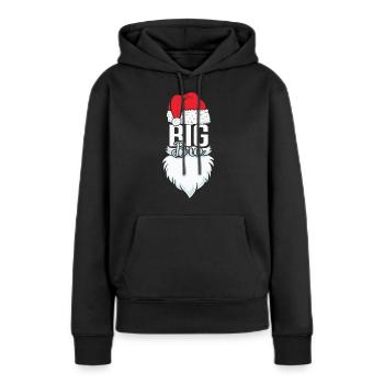 Big Bro Weihnachten Big Bro Christmas - Frauen Premium Bio Hoodie - Schwarz - Vorne - Julia (174cm)