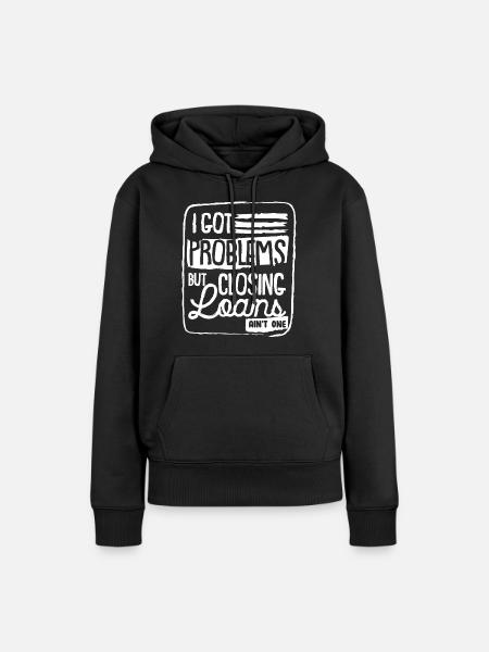 Kreditsachbearbeiter, Hypothekendarlehen - Frauen Premium Bio Hoodie - Schwarz