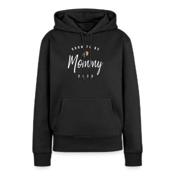 Womens Mom Soon To Be Mommy 2023 Mother Pregnant - Women’s Premium Organic Hoodie - black - Front - Julia (174cm)