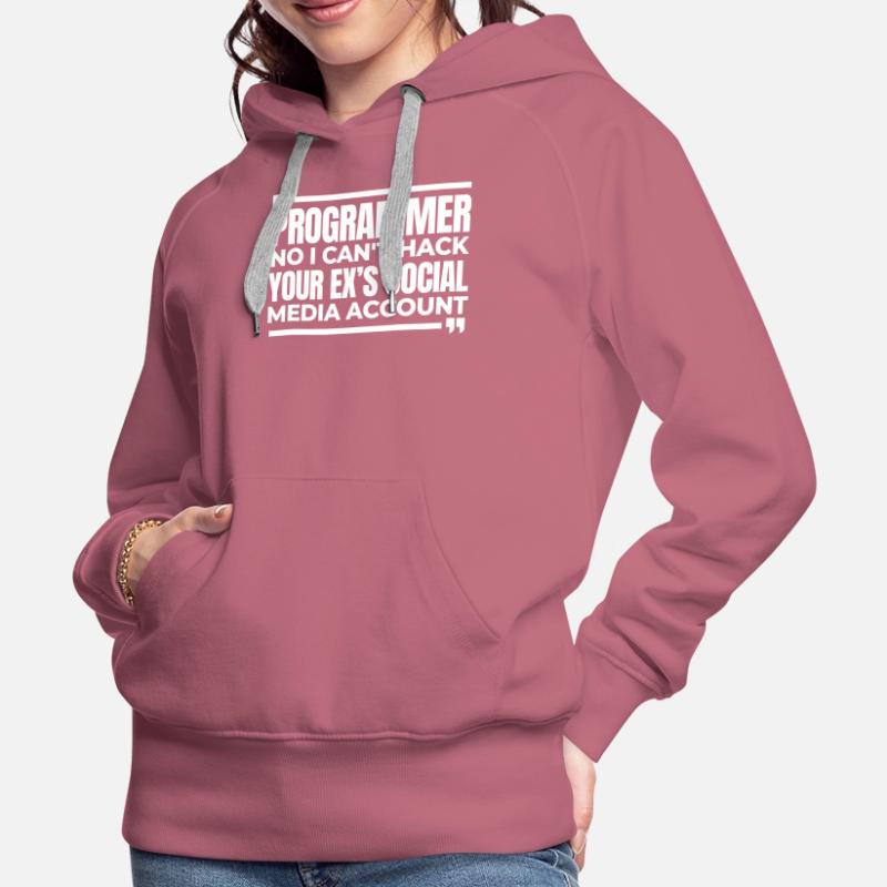 Developer Coder Programmer Funny Women’s Premium Organic Hoodie