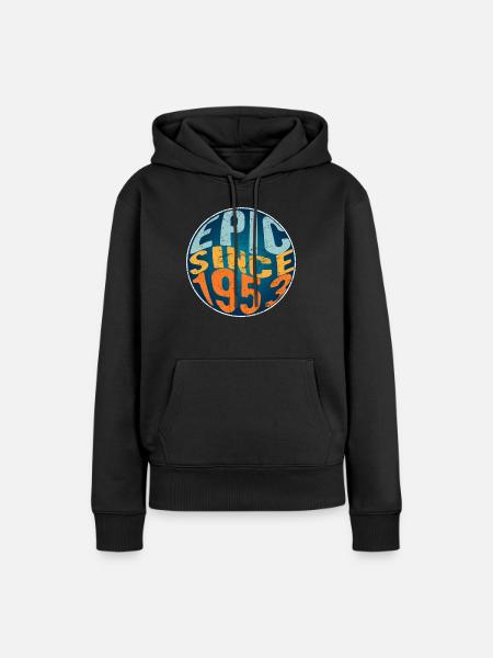 Episch Seit 1953 - Frauen Premium Bio Hoodie - Schwarz