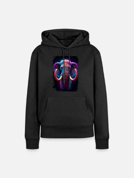 Mammut - Dame Premium hoodie, økologisk bomuld - sort
