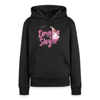 Dragon Slayer Dragon Fruit - Frauen Premium Bio Hoodie - Schwarz - Vorne - Julia (174cm)
