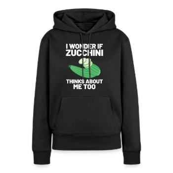 Virtual Reality VR Geschenk - Frauen Premium Bio Hoodie - Schwarz - Vorne - Julia (174cm)