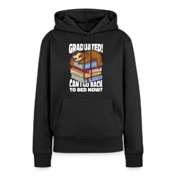 Back to School First Day Of School Sloth Classroom - Women’s Premium Organic Hoodie - black - Front - Julia (174cm)