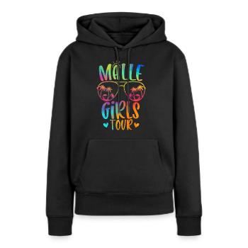 Malle Girls Tour - Women’s Premium Organic Hoodie - black - Front - Julia (174cm)
