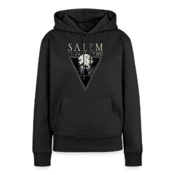 Salem 1692 They Missed One Halloween Witch Moon - Women’s Premium Organic Hoodie - black - Front - Julia (174cm)