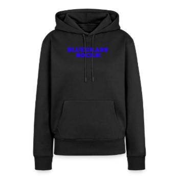 Chemises Banjo Pour Hommes Bluegrass Appalachia Folk - Sweat à capuche Premium bio Femme - noir - Devant - Julia (174cm)