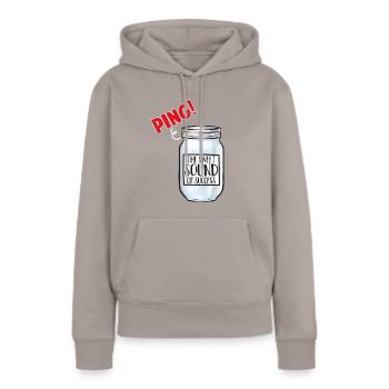 Einmachen Einkochen Lebensmitteln Konservieren - Frauen Premium Bio Hoodie - Taupe - Vorne - Julia (174cm)