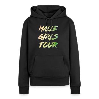 Damen Malle Girls - Women’s Premium Organic Hoodie - black - Front - Julia (174cm)