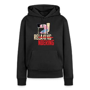 Video Editor Filmemacher Videofilmer - Frauen Premium Bio Hoodie - Schwarz - Vorne - Julia (174cm)