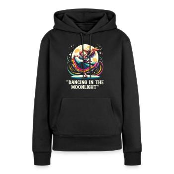 Songtexte Musikliebhaber Songwriter Musikfestival - Frauen Premium Bio Hoodie - Schwarz - Vorne - Julia (174cm)