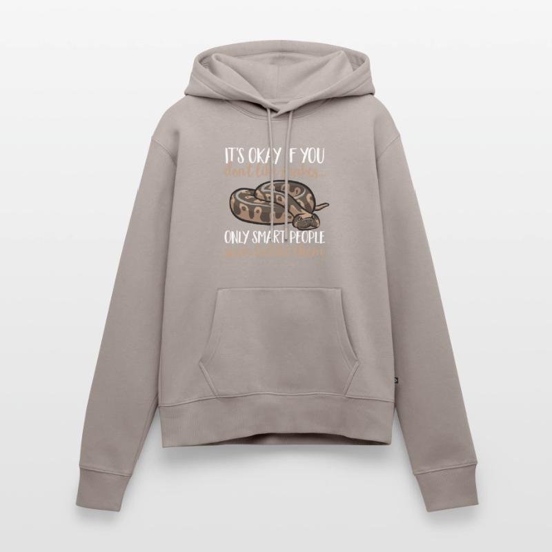 Ball Python Snake King Python Sweat à capuche Premium bio Femme