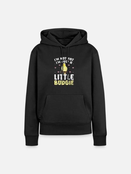 Wellensittich - Frauen Premium Bio Hoodie - Schwarz