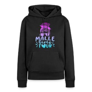 Malle Girls Tour - Women’s Premium Organic Hoodie - black - Front - Julia (174cm)