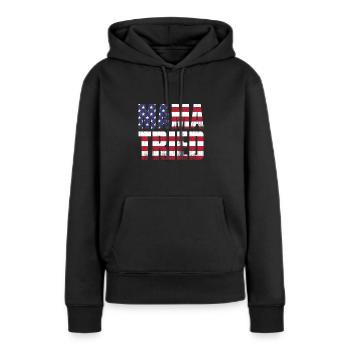 Country Music Countrymusic Geschenk - Frauen Premium Bio Hoodie - Schwarz - Vorne - Julia (174cm)