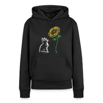 Best Cat Nana Ever - Women’s Premium Organic Hoodie - black - Front - Julia (174cm)
