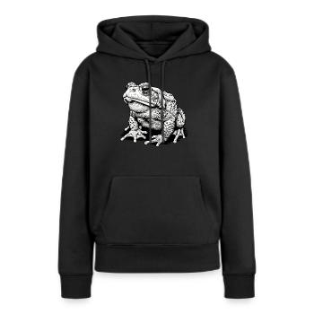 Toad Toads Toad - Women’s Premium Organic Hoodie - black - Front - Julia (174cm)