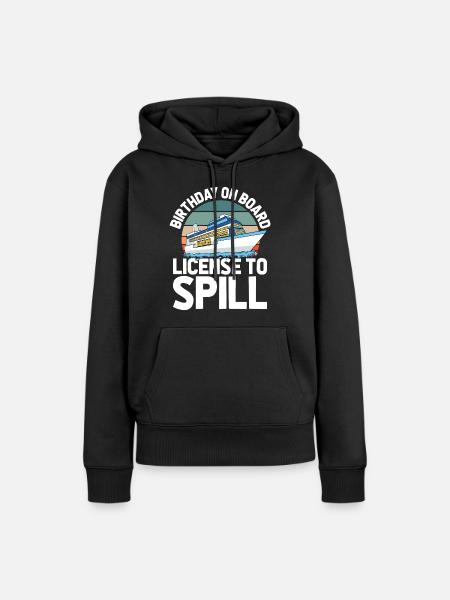 Kreuzfahrt Birthday Cruise - Frauen Premium Bio Hoodie - Schwarz