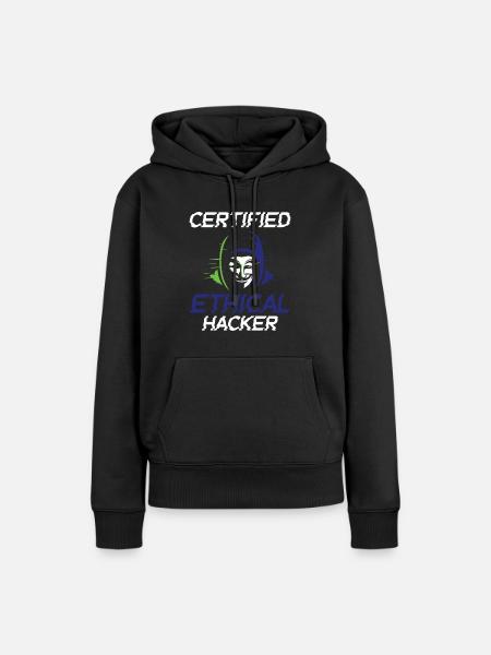 Certified Ethical Hacker - Ethical Hacker - Frauen Premium Bio Hoodie - Schwarz