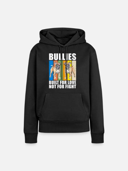 American Bully Gifts - Frauen Premium Bio Hoodie - Schwarz