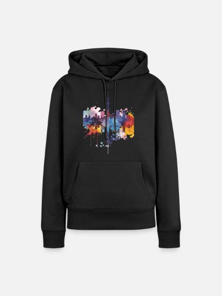 Kasukabe - Women’s Premium Organic Hoodie - black