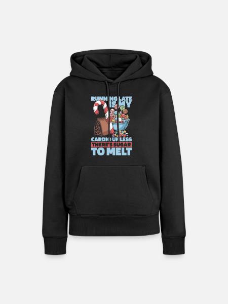 Süßigkeiten Herstellung - Frauen Premium Bio Hoodie - Schwarz