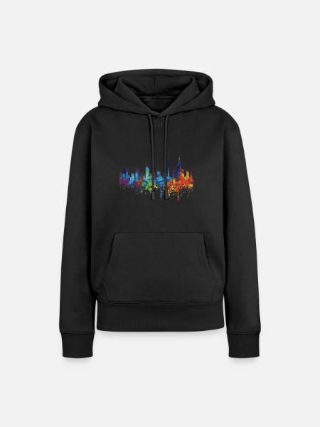 West Betuwe - Frauen Premium Bio Hoodie - Schwarz
