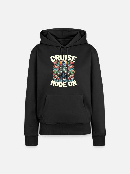 Kreuzfahrt - Frauen Premium Bio Hoodie - Schwarz